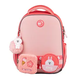 Рюкзак шкільний каркасний YES Line Friends Pretty Cony H-100 - мініатюра 3