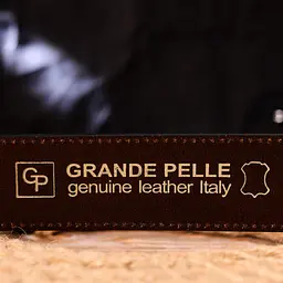 Красивий чоловічий ремінь із натуральної шкіри Grande Pelle 21460 коричневий 120 см - мініатюра 9