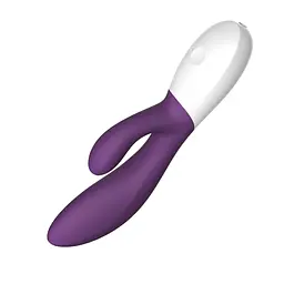 Вібратор-кролик Lelo Ina Wave 2 20 см фіолетовий - мініатюра 7