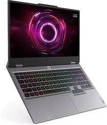 Ноутбук Lenovo LOQ 15AHP10 (15.6 FHD IPS 144 Hz, Ryzen 5 220, 16 GB, 512 SSD, RTX 5050 8 GB, DOS) Luna Grey (83JG00FBRA) - мініатюра 10