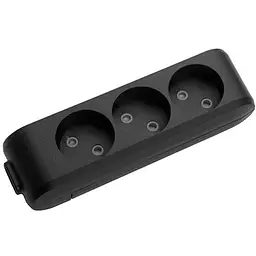 Колодка для подовжувача Panasonic X-tendia 3 гнізда black (WLTB02302BL-UA)