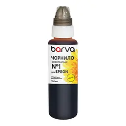 Чорнило Barva Epson 1 100 мл, universal, yellow (EU1-450e)