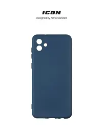 Чохол ArmorStandart ICON для Samsung A04 (A045) Camera cover Dark Blue - мініатюра 3