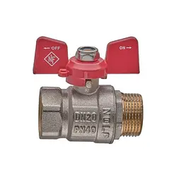 Кран кульовий Nolf classic 3/4" прямий NFC.721-08 (NF3127) - мініатюра 4