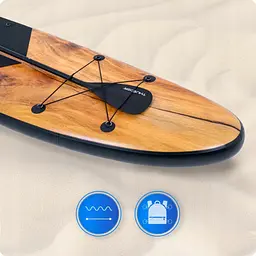 Надувна дошка SUP THUNDER Wood 350 см з веслом - мініатюра 10