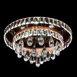 Люстра Brille стельова з пультом LED 96W WW+NW+CW Cop (BR-991C/1) - мініатюра 3