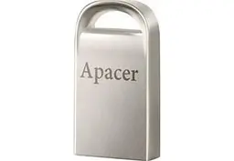 Повністю металевий Usb флешнакопичувач Apacer AH115 32 GB silver - мініатюра 3