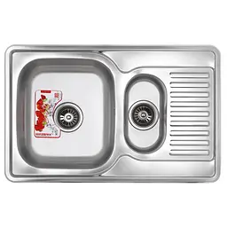 Кухонна мийка Zerix Z7850A-08-180MD Armonia micro decor ZS0577, Decor