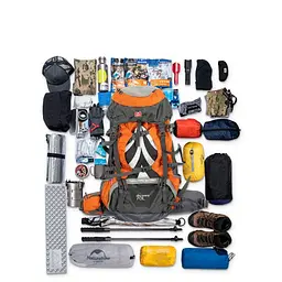 Рюкзак туристичний Naturehike NH70B070-B, 70 л + 5 л, чорний - мініатюра 2