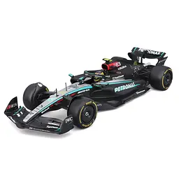 Авто-конструктор Bburago Mercedes-AMG F1 W15 Petronas 2024 (18-28515) - мініатюра 2