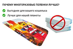 Багаторазова пелюшка для собак AquaStop арт.16 50х70 см - мініатюра 3