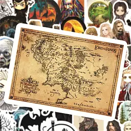 Стікерпак GeekLand Володар кілець 50 штук - мініатюра 6
