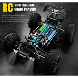 Машинка на радіокеруванні JJRC Q132-B All-wheel Drive SUV Black/Red [119074] - мініатюра 4