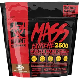 Гейнер Mutant Mass Extreme 2500 Тройной шоколад 2720 г