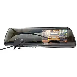 Автомобільний відеореєстратор Hoco DV4 4.5" Сірий - мініатюра 2