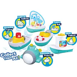 Іграшка для води Splash 'N Play вітрильник Light Up Sailboat (16-89022) - мініатюра 6