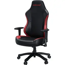 Крісло ігрове Anda Seat Luna Color Size L Black/Red PVC - мініатюра 5