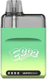 Підсистема POD System Vaporesso ECO Nano 2 Pod 1000mAh 6ml Kit Misty Green (17706) - мініатюра 2