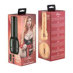 Мастурбатор Kiiroo Feel Lauren Phillips PBC, сумісний з PowerBlow і Keon - мініатюра 6