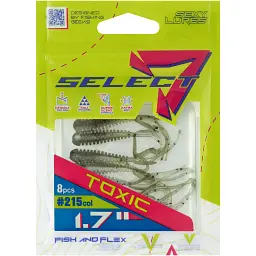Силікон Select Toxic 1.7" 215 FE (8 шт/уп) - мініатюра 2