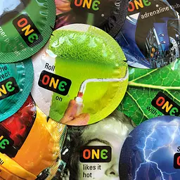 Кольорові презервативи One Color Sensations - мініатюра 2
