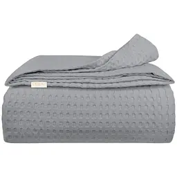 Плед покривало Cosas Smoky Waffle Weave 230х240 см (Blanket_09Smoky_WaffleWeave_230x240)
