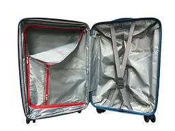 Валіза міні ручна поклажа Milano bag 050 поліпропілен XS Морська хвиля - мініатюра 3