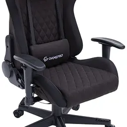 Ігрове крісло GamePro RGB Size L Fabric Black (GC700FB) - мініатюра 24