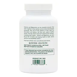 Кальцій та магній NaturesPlus Cal/Mag 500 mg/250 mg 90 таблеток - мініатюра 3