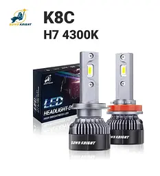 Автолампи DAWN KNIGHT K8C H7 4300K з обманкою (Canbus), комплект 2 шт