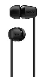 Навушники бездротові Sony WI-C200 Black - мініатюра 2