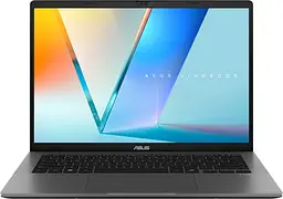Ноутбук ASUS Vivobook S14 M3407KA-SF144 (14 F, AMD Ryzen 5 AI 330, 16 GB, 512 SSD, UMA, DOS) Matte Gray (90NB16P1-M00900)