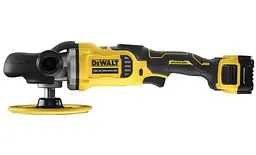 Полірувальна машина акумуляторна DeWalt з АКБ та ЗП DCM849P2 - мініатюра 2