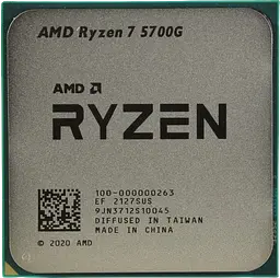Процесор AMD Ryzen 7 5700G Socket AM4 (100-000000263) Б/В