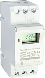 Таймер АСКО‑УКРЕМ THC15 тижневий електронний (A0090040005) - мініатюра 2