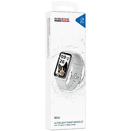 Фітнес-трекер BD16 Smart bracelet Silver Borofone teh0029239 - мініатюра 2