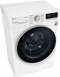 Пральна машина LG з фронтальним завантаженням F2V5HS1W, 7кг, 1200, A+++-20%, Пар, глибина 45см, Дисплей, Інвертор, Білий (F2V5HS1W) - мініатюра 6