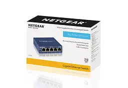 Комутатор GS105GE 5xGE, Некерований NETGEAR teh0018176 - мініатюра 5