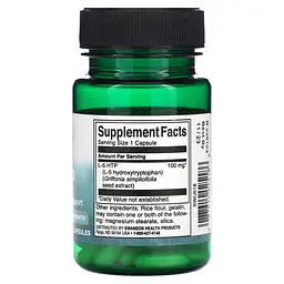 Харчова добавка Swanson Ultra 5-HTP Extra Strength 100 мг 60 капсул - мініатюра 2