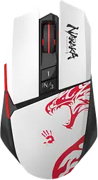 Миша бездротова A4Tech Bloody R36 Ultra Naraka RGB White