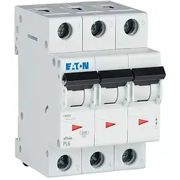 Автоматичний вимикач Eaton 3-п. М3 С 63А PL6 6кА