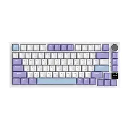 Клавіатура Ajazz AK820 Pro Gift Switch Purple RGB USB/Wireless/Bluetooth UA Purple (AK820PRO-G-PWB)