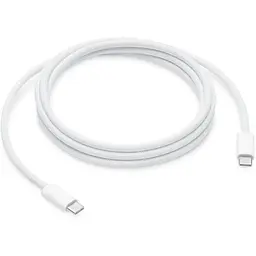 Зарядний пристрій DK 96W USB-C Power Adapter + кабель 2 м Woven для Apple MacBook white - мініатюра 6