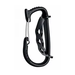 Карабін пластиковий Singing Rock Porter Plastic Carabiner Чорний - мініатюра 2