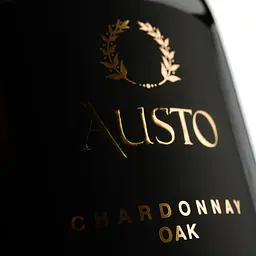 Вино ігристе Austo Oak Chardonnay Varietale, біле, напівсолодке, 13%, 0,75 л - мініатюра 3