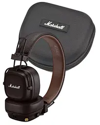 Комплект навушники Marshall Major IV Bluetooth Brown Original + Кейс (1006127)