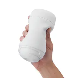 Мастурбатор TENGA PUFFY SUGAR WHITE, ультрам’який матеріал, багаторазовий, наскрізний - мініатюра 6