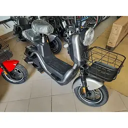 Електроскутер Двомісний Crosser CR2 (800W, 60V, 24ah графенові АБК) Сірий - мініатюра 7