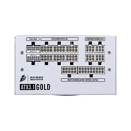 Блок живлення 1stPlayer 850W White (NGDP-GLD-850-WH-EU) - мініатюра 4