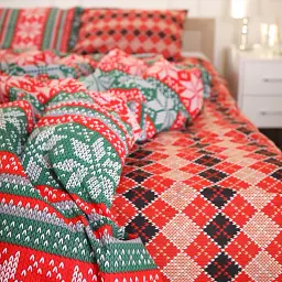 Комплект постільної білизни MirSon Бязь 17-0659 Christmas 110х140 см (2200009612640) - мініатюра 2